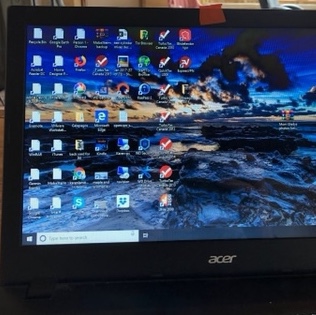 screen shot of Windows 10 desktop