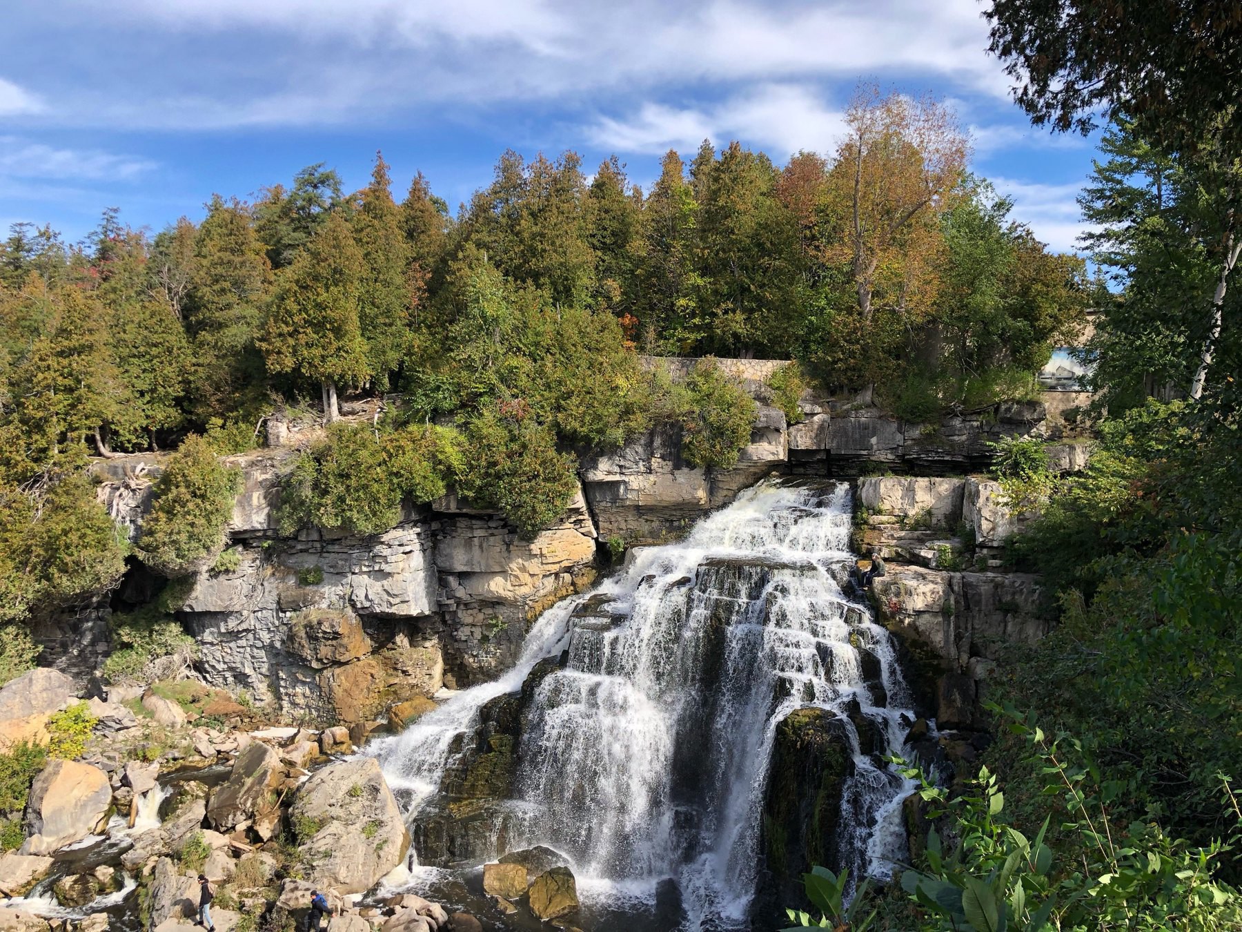 waterfalls