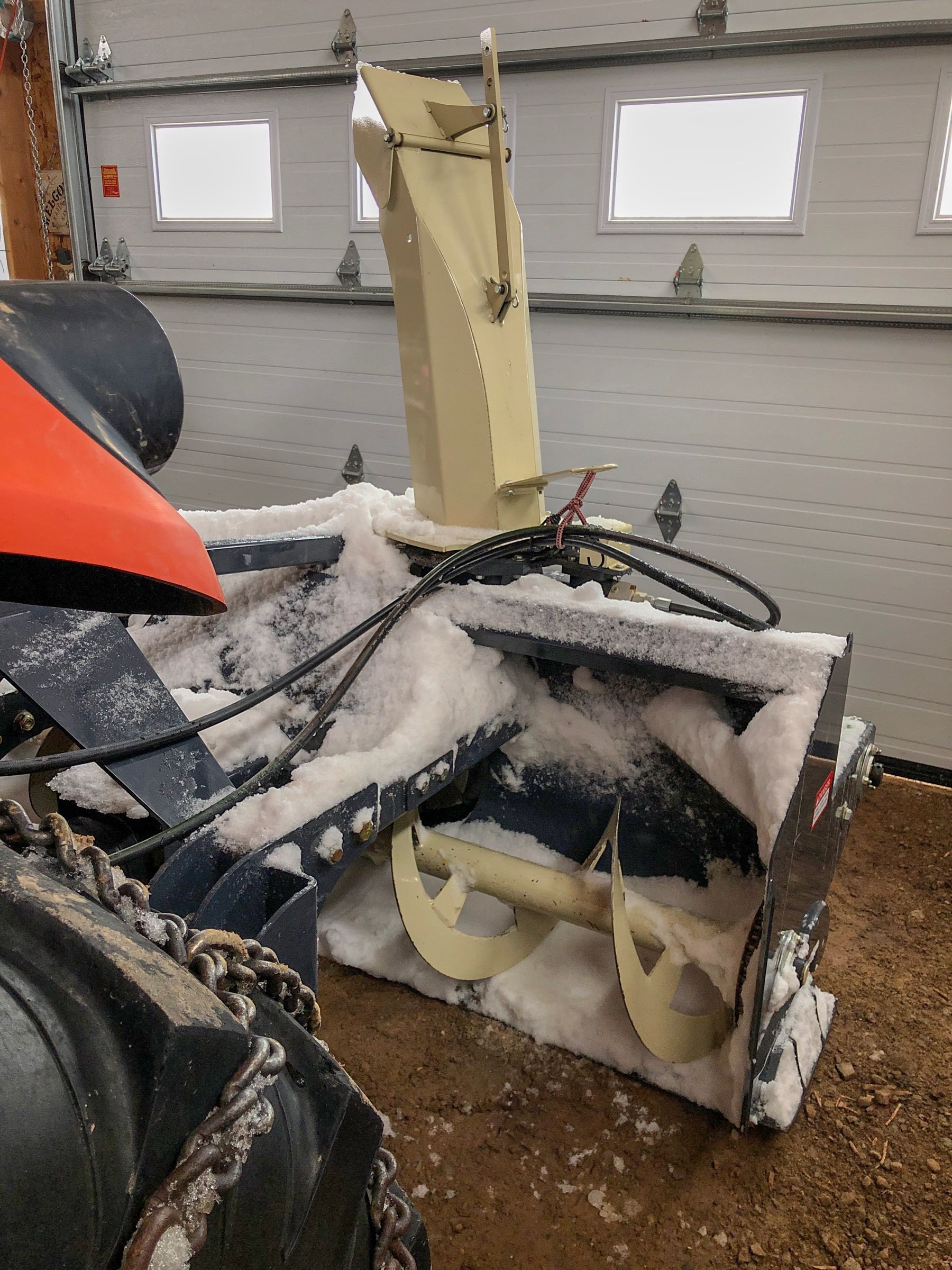 snowblower augers