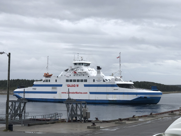 ferry leaving port